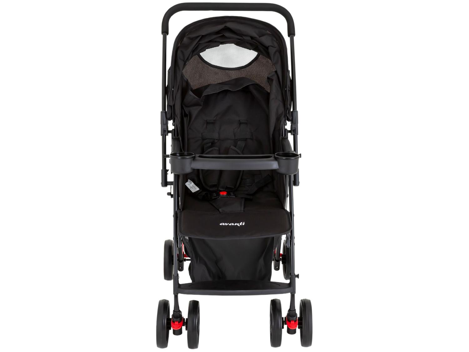Carrinho de Bebê Reversível com Bebê Conforto Avanti Travel System Owen 6 Rodas 15kg
