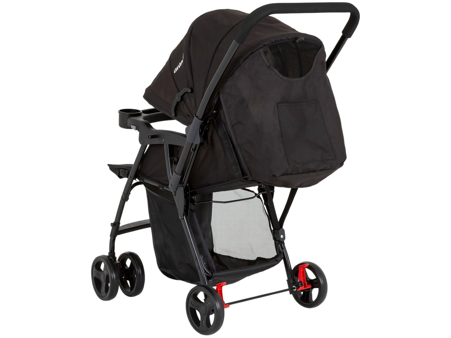 Carrinho de Bebê Reversível com Bebê Conforto Avanti Travel System Owen 6 Rodas 15kg