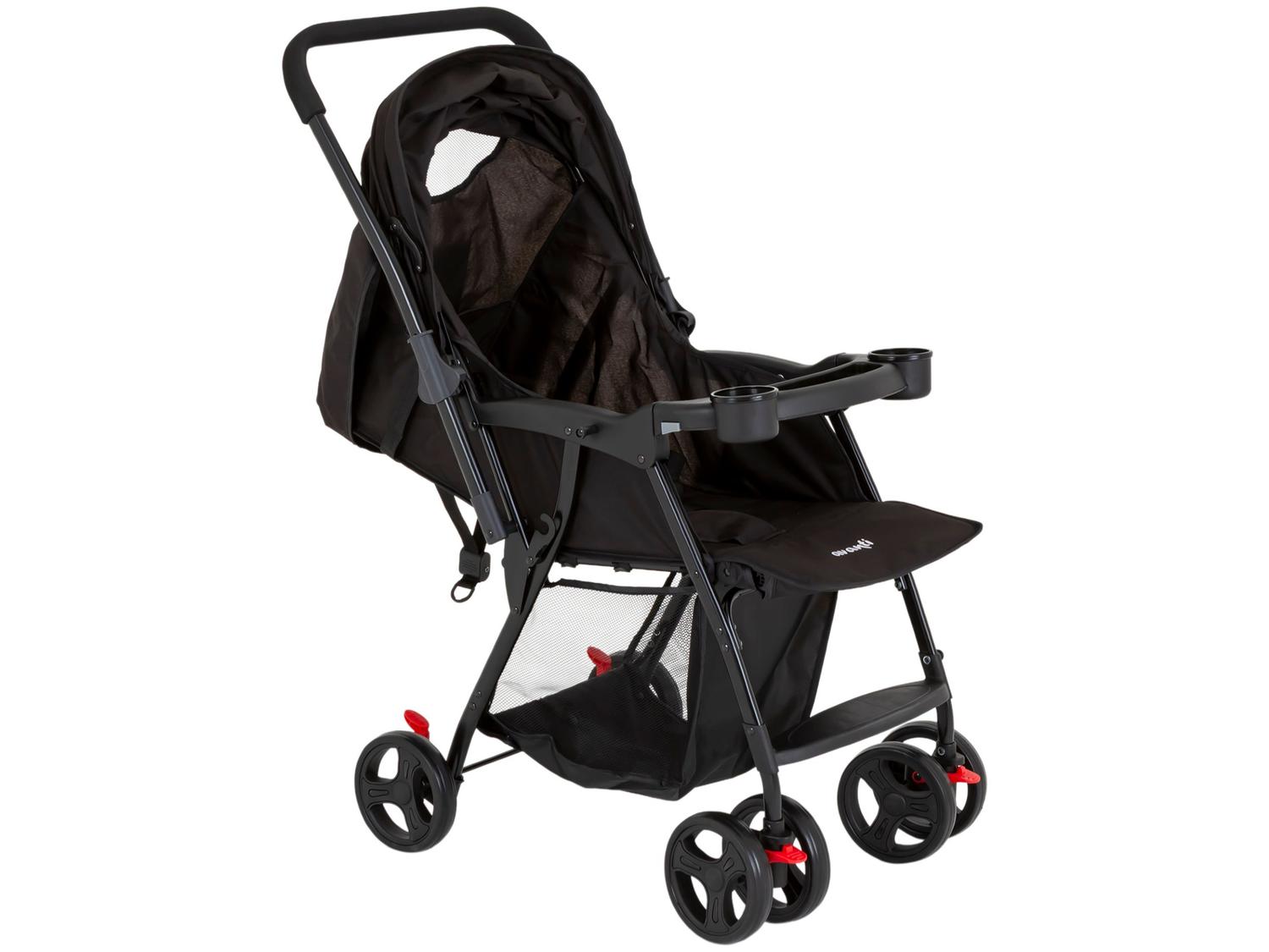 Carrinho de Bebê Reversível com Bebê Conforto Avanti Travel System Owen 6 Rodas 15kg