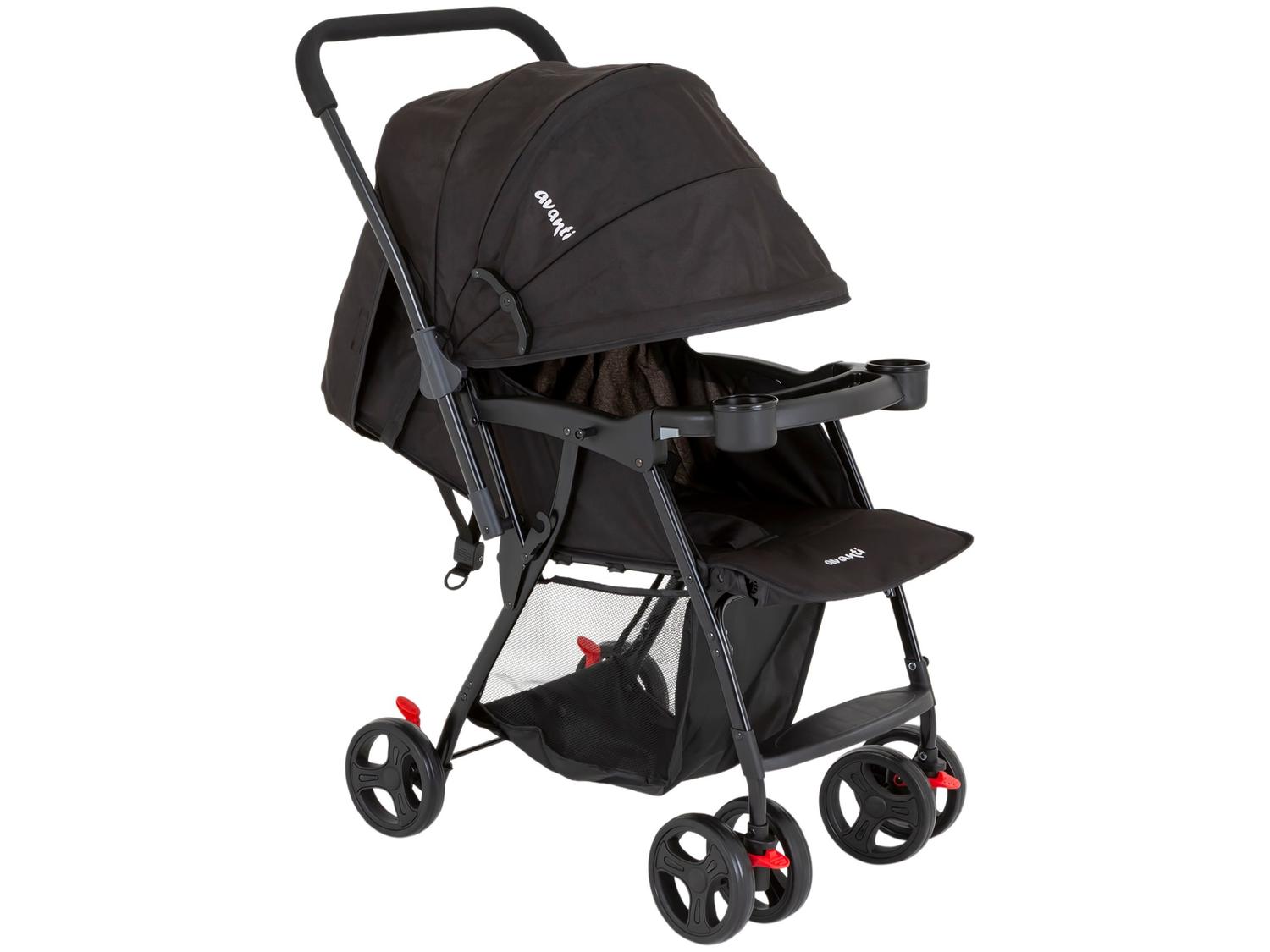 Carrinho de Bebê Reversível com Bebê Conforto Avanti Travel System Owen 6 Rodas 15kg