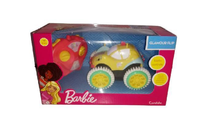 Carro controle remoto 7 funçoes Barbie style car Candide