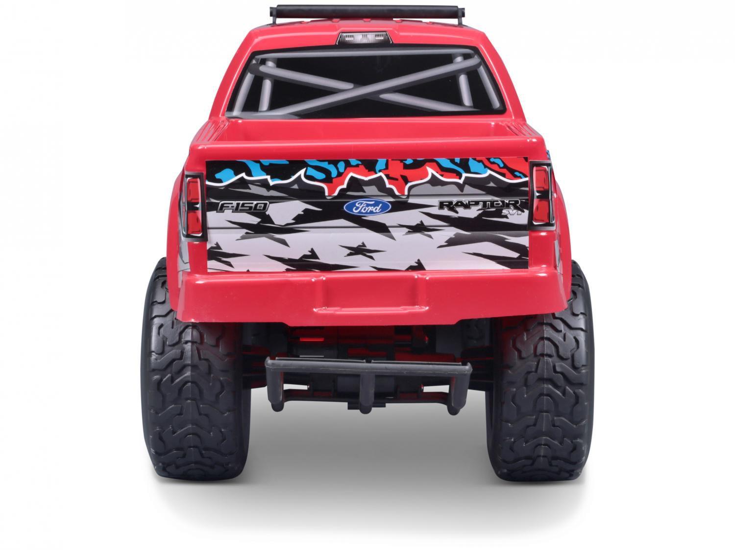 Carro Controle Remoto Para Criança Racing Raptor Vermelho