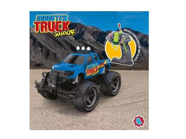 Carrinho de Controle Remoto - Monster Truck - 7 Funções - Sortido -  Polibrinq