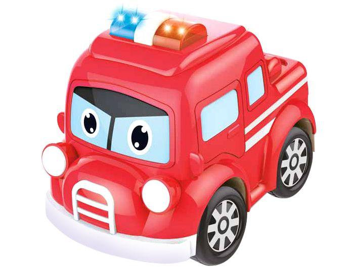Carrinho de Fricção Baby Land Carro de Bombeiro