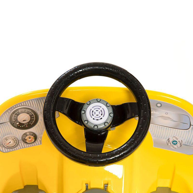Carrinho de Passeio e Pedal - 1300 Fouks Amarelo - Calesita - Mini Veículos  - Magazine Luiza