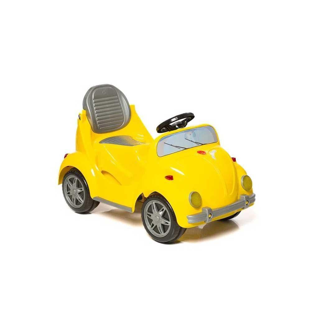 Carrinho de Passeio e Pedal Fusca Calesita - Amarelo - Carros a Pedal -  Magazine Luiza