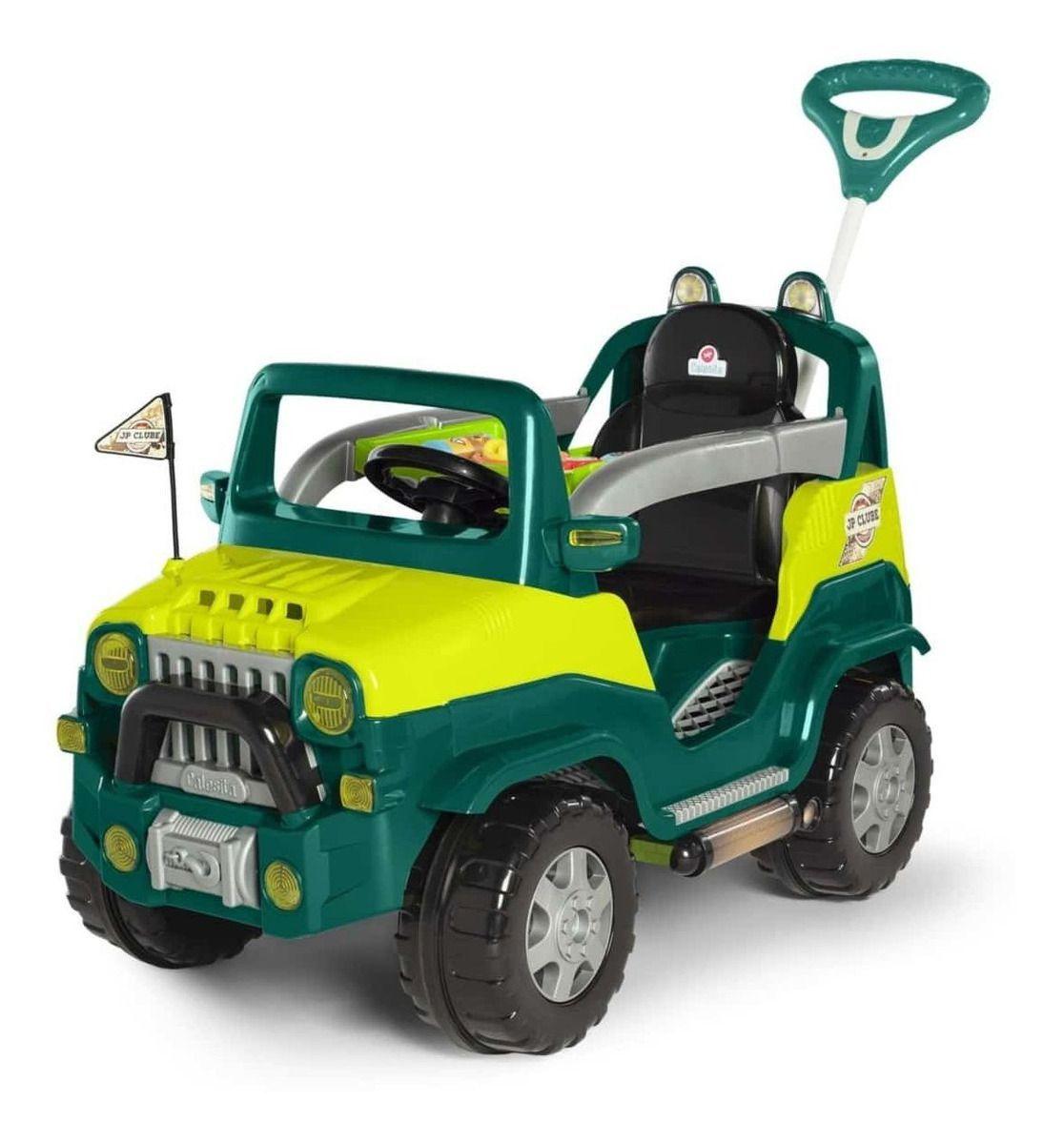 Carrinho De Passeio / Pedal Infantil Diipi Calesita Verde - Carros a ...
