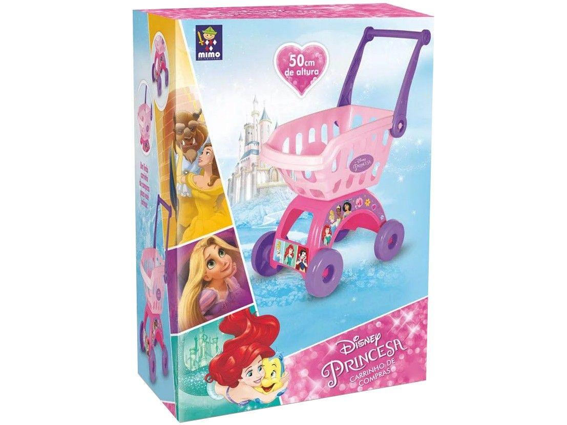 Carrinho de Supermercado de Brinquedo Princesas