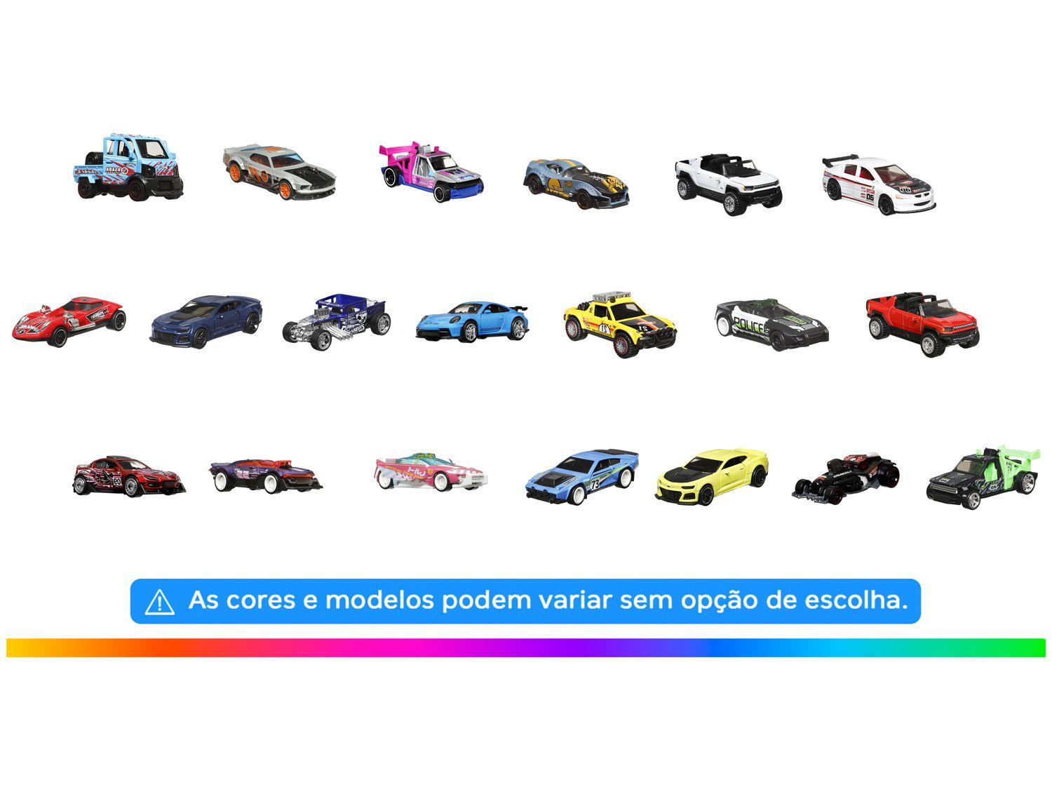 Carrinho Fricção Hot Wheels Diecast – Pull-Back Speeders Mattel