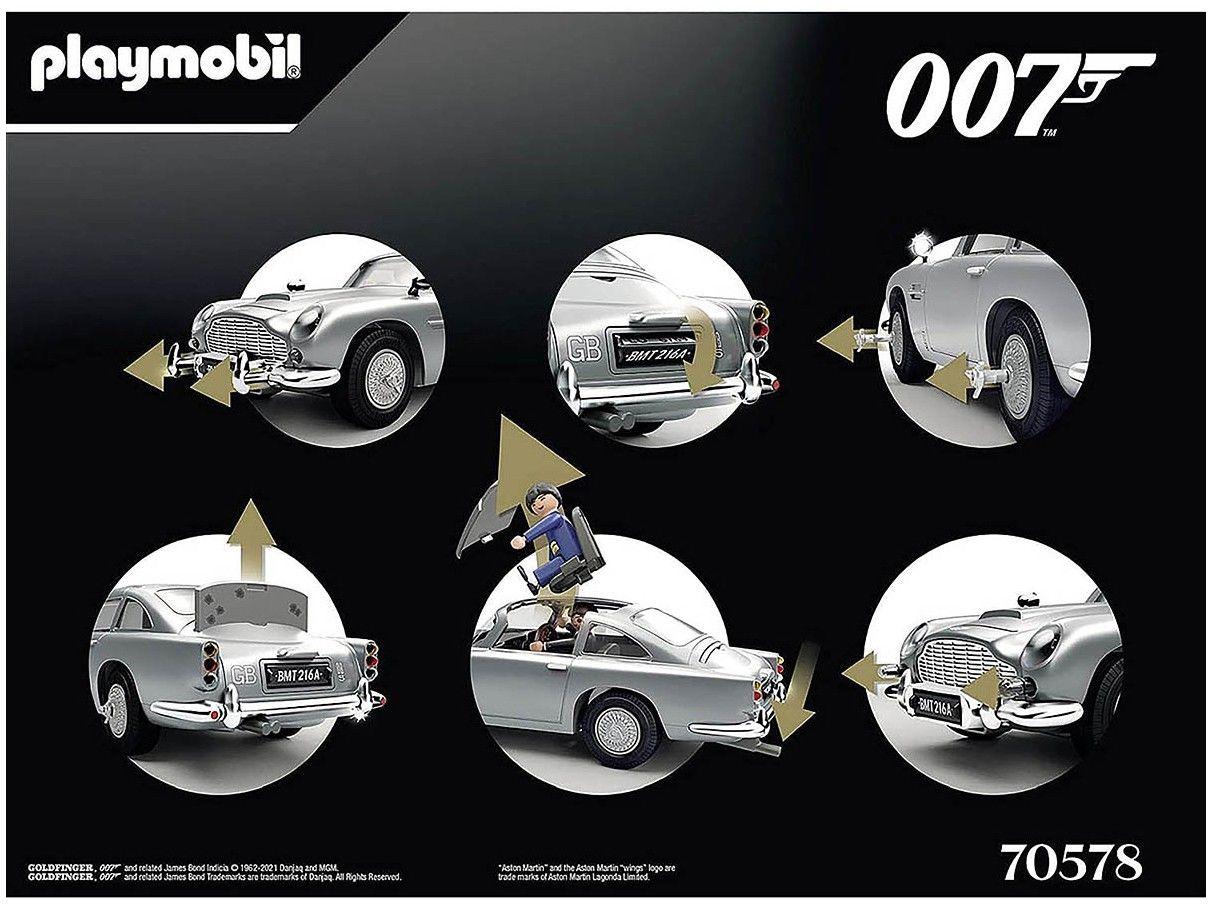 Carrinho Goldfinger 007 James Bond Aston Martin DB