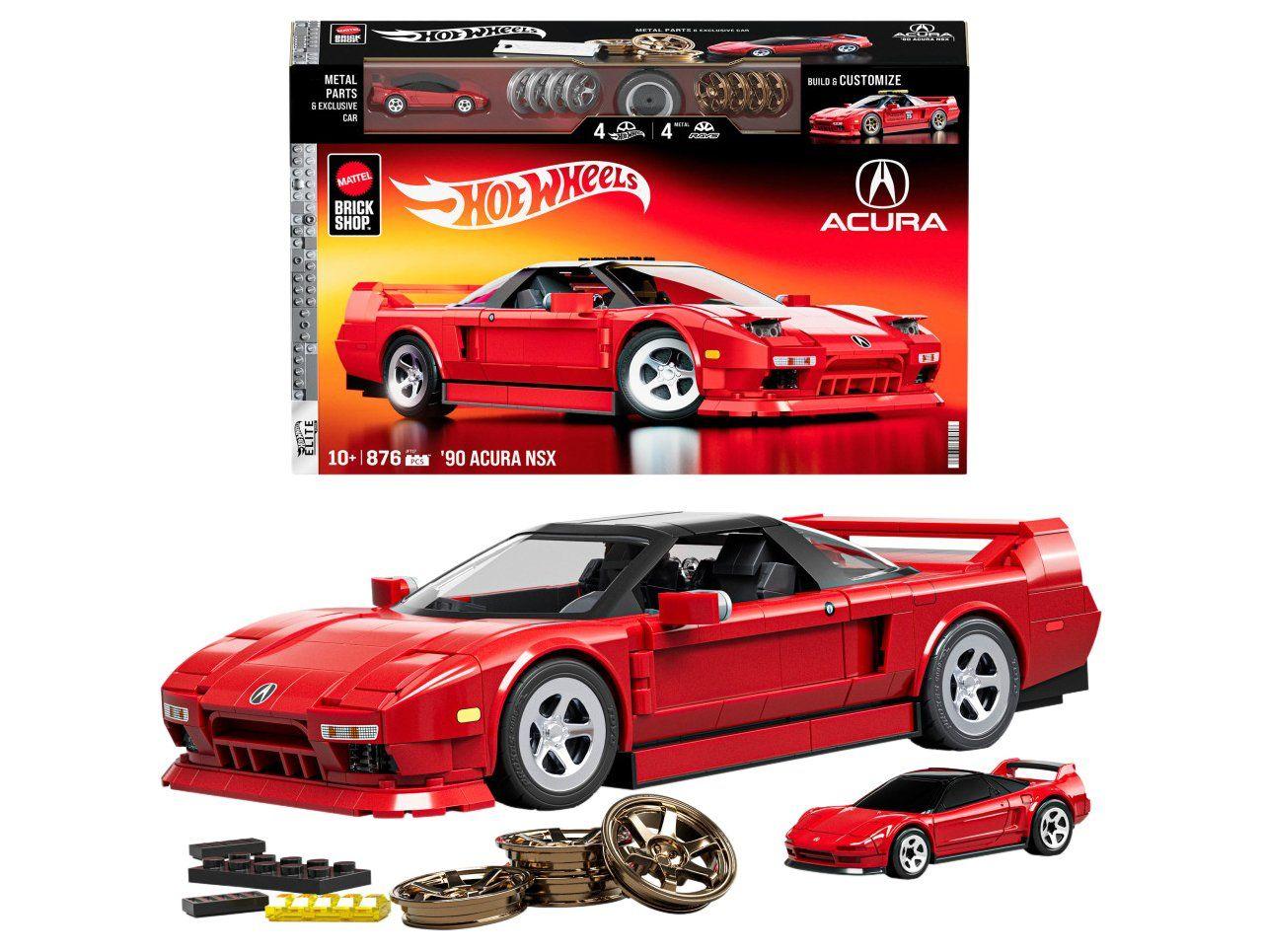Hot Wheels 90 Acura NSX スーパートレジャーハント Carrinho Hot Wheels 90 Acura NSX Mattel Brick Shop | Shopping