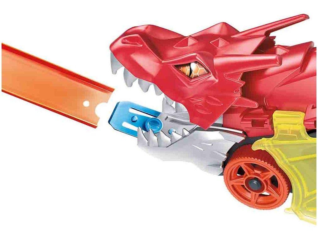 Carrinho Hot Wheels City Reboque de Dragão