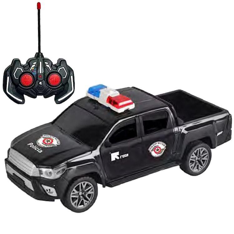 Remote Control Carros Electricos Para NiÃ±os De Policia COCHE DE - Main Image