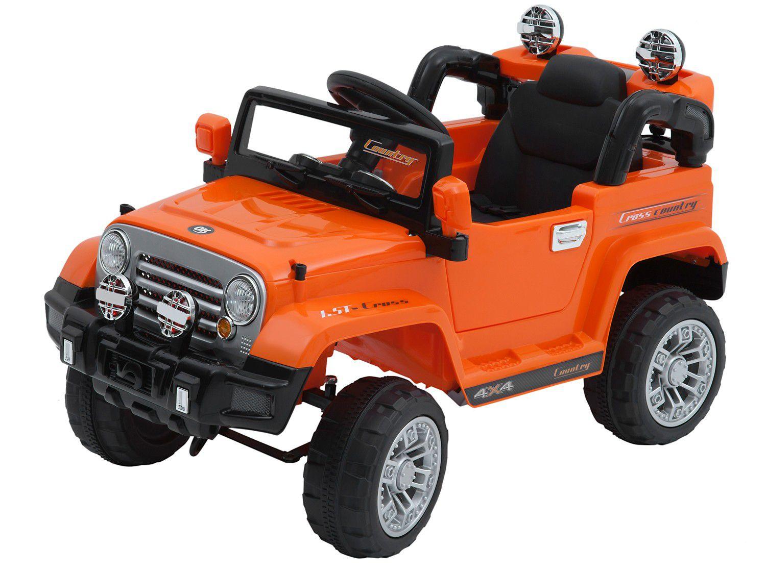 Carrinho Infantil Grande Controle Remoto Recarregavel 4x4