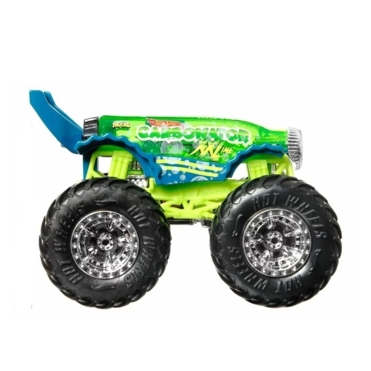 Carro Hot Wheels Monster Trucks Carbonator Mattel Fyj44 - Carrinho