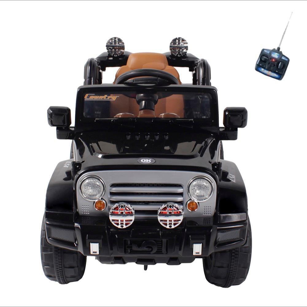 Carro Infantil Eletrico Jipe Trilha 12V Com Controle Remoto Preto - BEL  BRINK - Carro Elétrico Infantil - Magazine Luiza