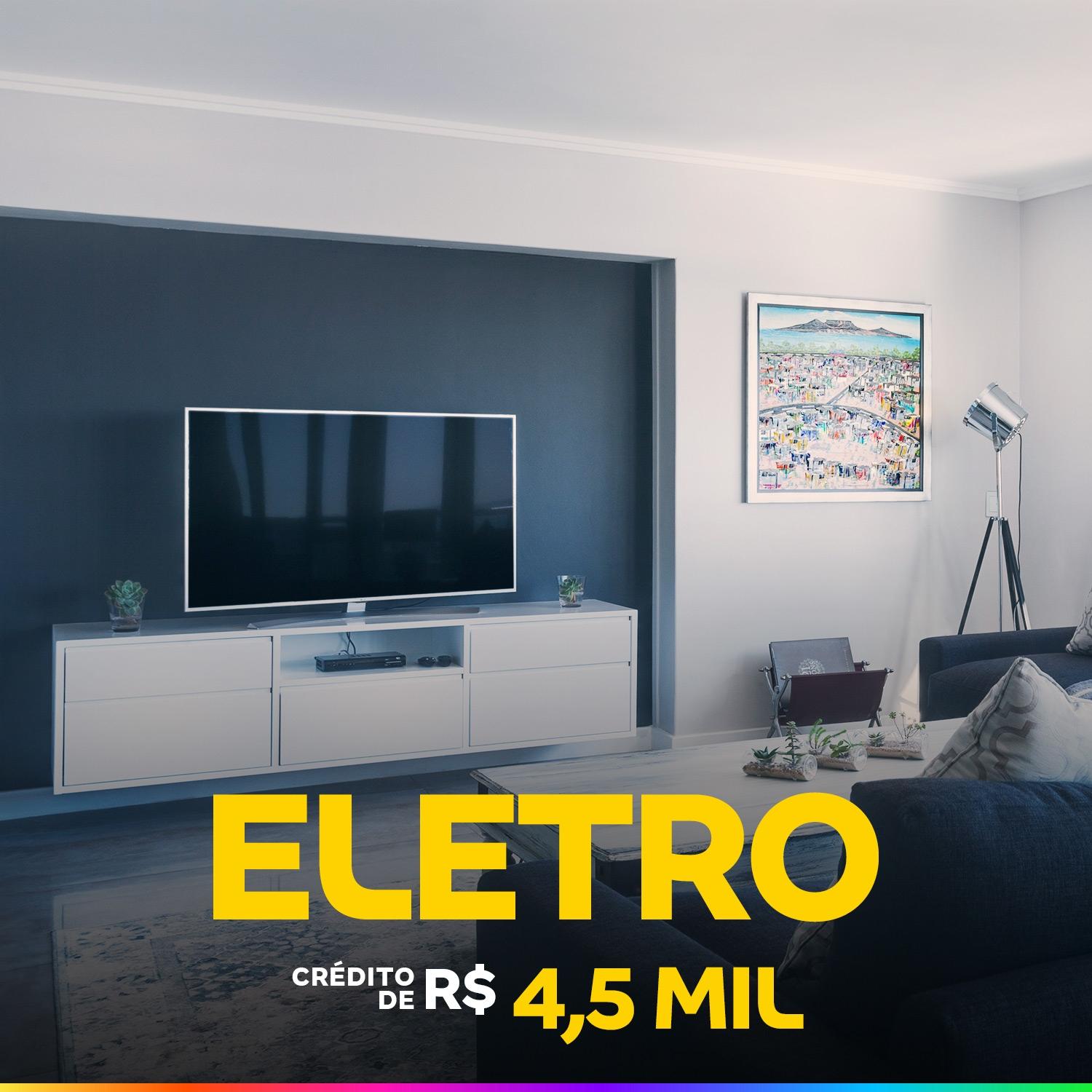 Carta de Crédito de Consórcio - Eletro 4.500,00 em 36 