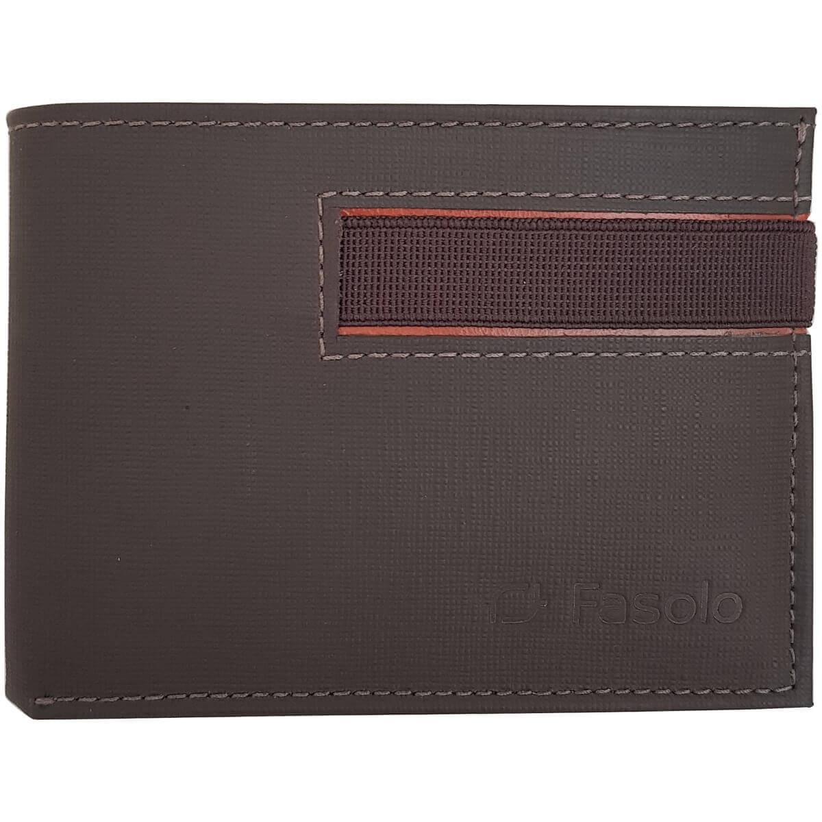 Carteira de bolso masculina fasolo Clearance