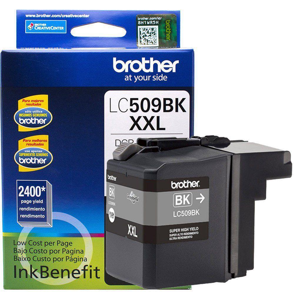 Cartucho Brother LC 509 BK - Cartucho de Tinta - Magazine Luiza