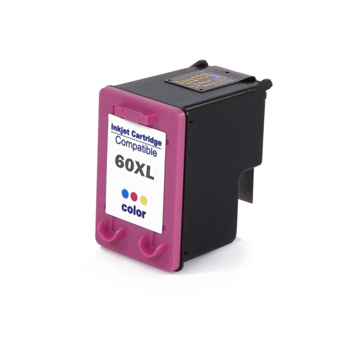 Cartucho Compatível para HP 60 60XL CC644WB Colorido - Impressoras  Compatível para HP C4680 C4780 D1 - Toner Vale - Cartucho de Tinta -  Magazine Luiza