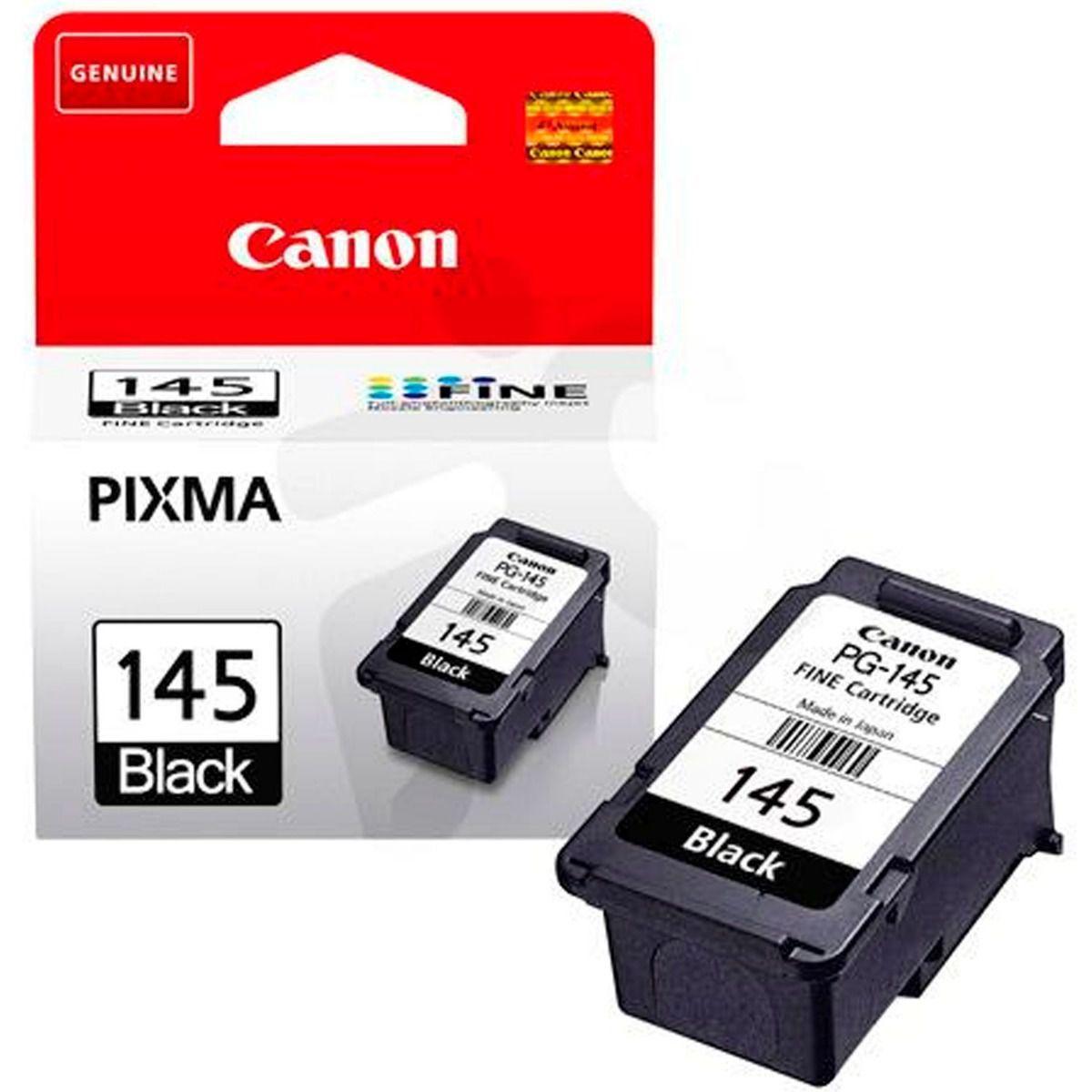 Cartucho de Tinta Canon 145 Preto Original Impressora Canon Pixma 2410 2510  3010 3110 - Cartucho de Tinta - Magazine Luiza