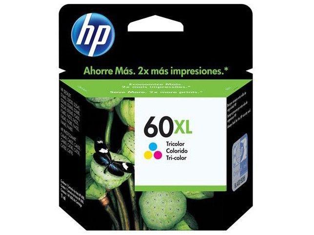 Cartucho de Tinta HP Colorido 60 XL