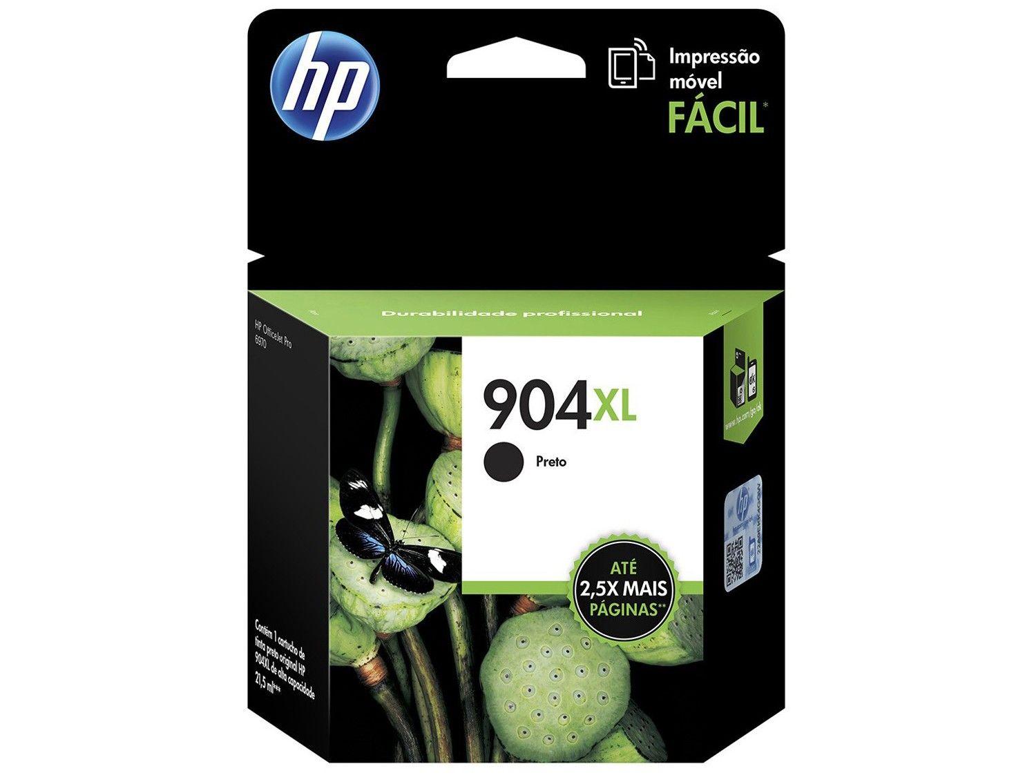 Cartucho de Tinta HP Preto 904XL