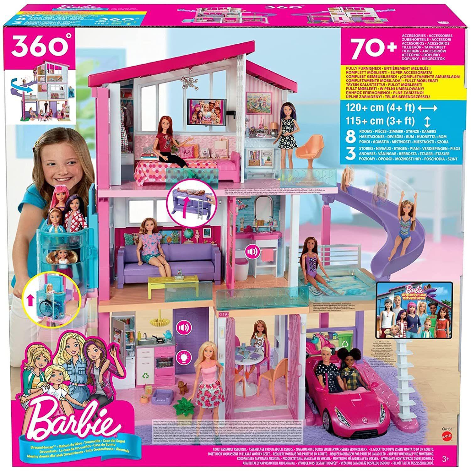 Casa da Barbie com Elevador - Dreamhouse - Mattel - Casinha de Boneca ...