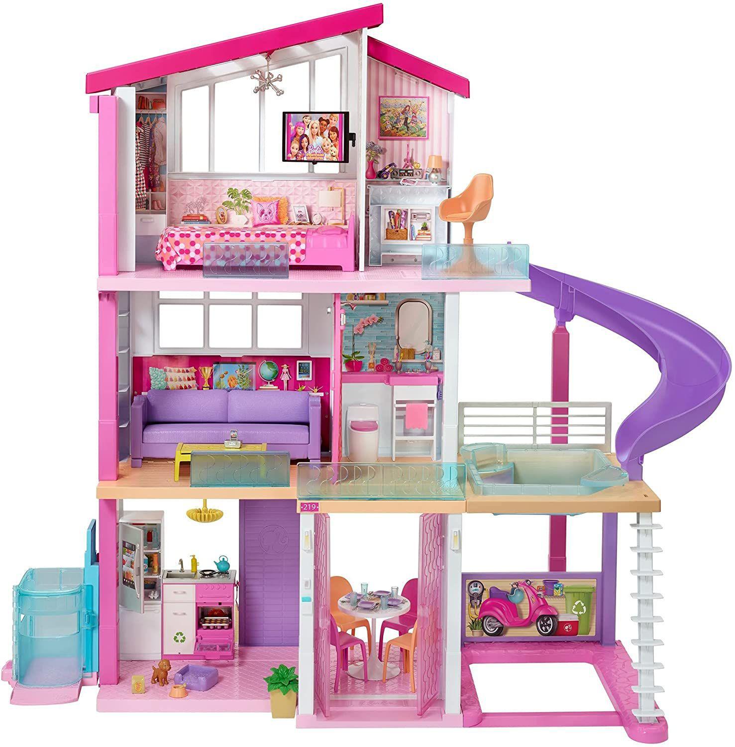 Casa da Barbie com Elevador - Dreamhouse - Mattel - Casinha de Boneca ...