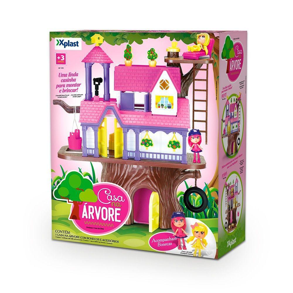 CASA NA ARVORE Homeplay Casinha Brinquedo Infantil Xplast Home Play ...