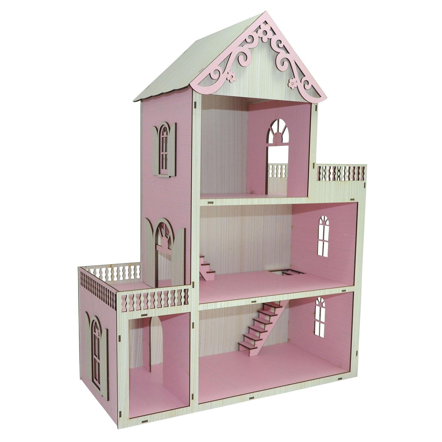 Casinha de mdf boneca Barbie 1,40 metros