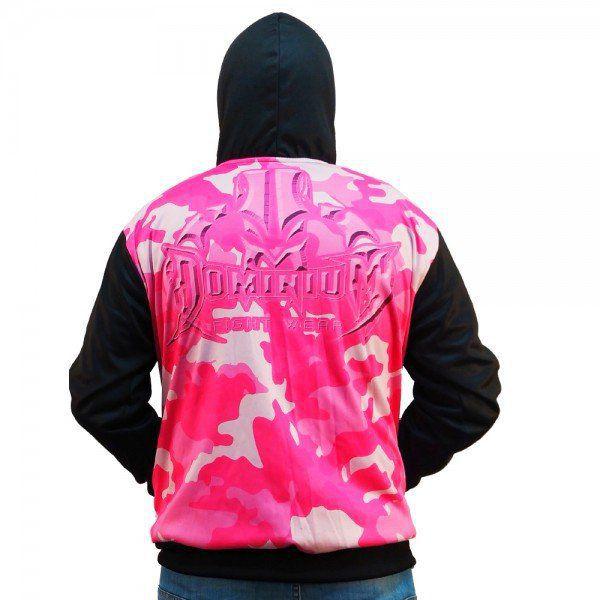 casaco camuflado rosa