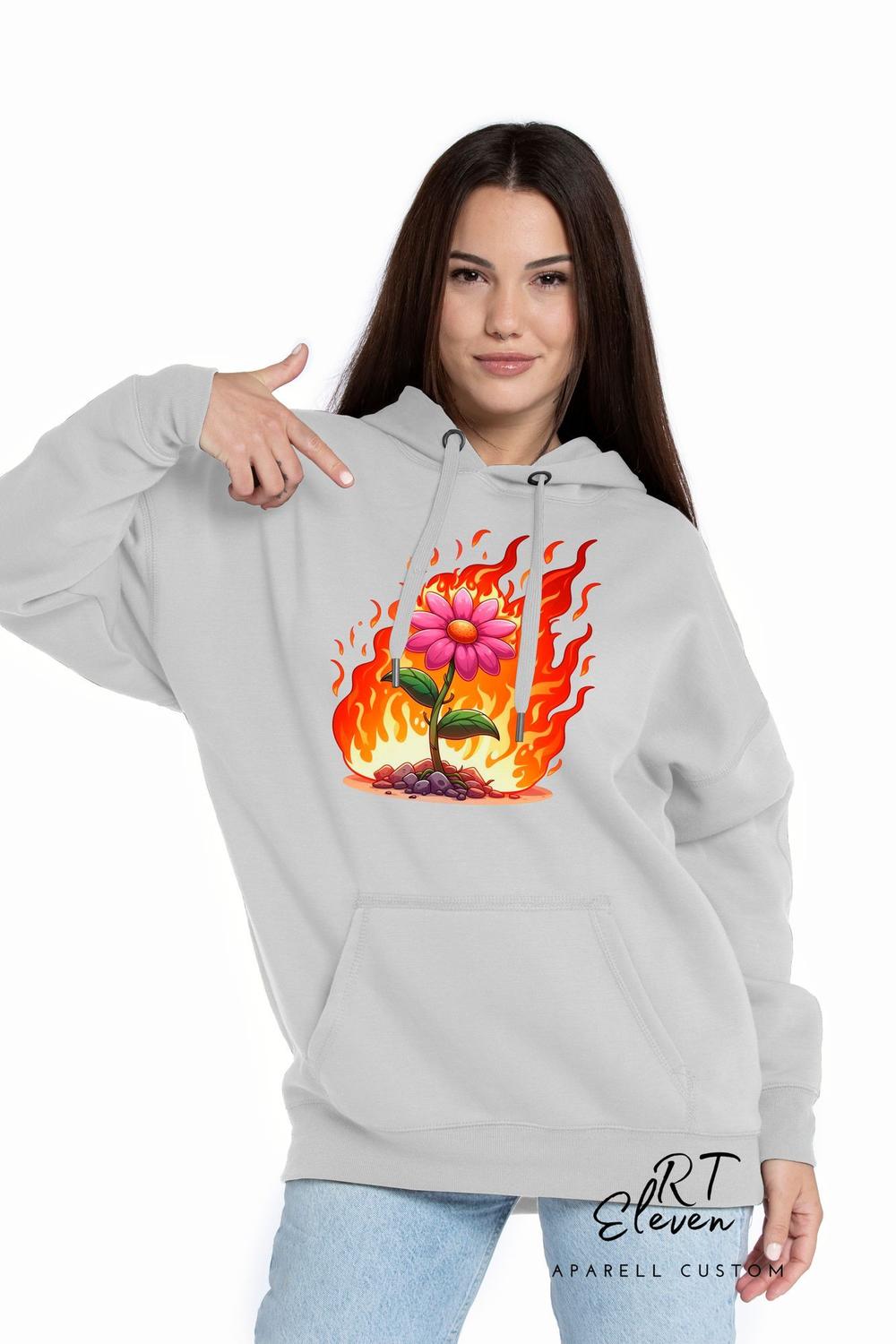 Blusa Casaco Feminino Estampado Moletom Masculino Floral Casaco