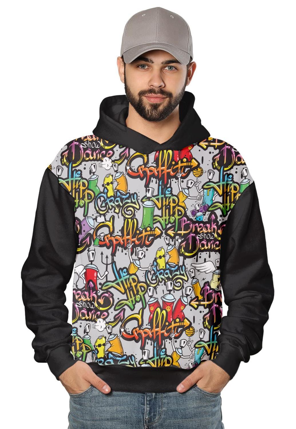 cool designer moletom com capuzs