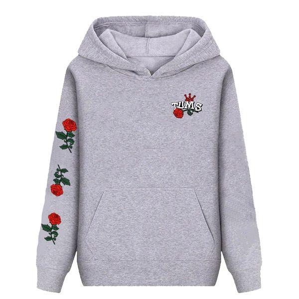 gucci roses moletom com capuz