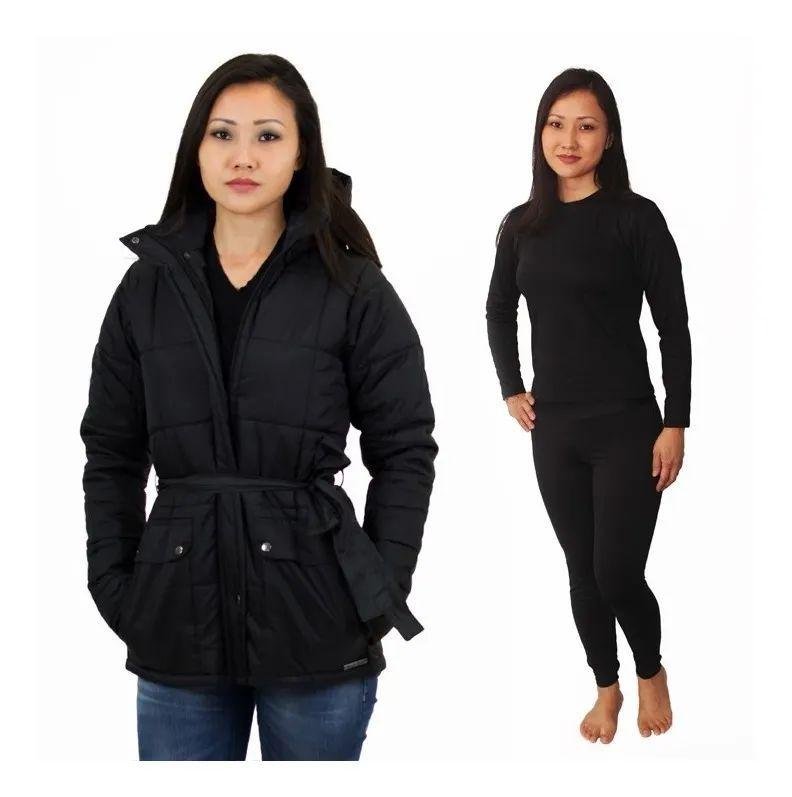 blusa de frio para neve feminina