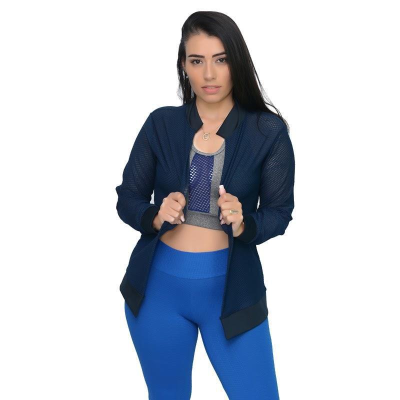 jaqueta dry fit feminina
