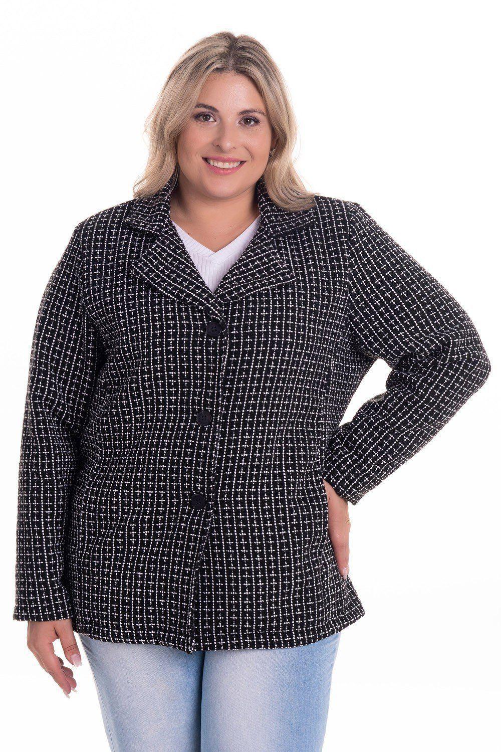 Casaco Feminino Plus Size em Lã Tweet - Serena - Casaco Feminino - Magazine  Luiza