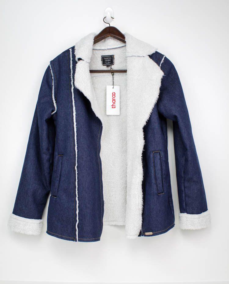 casaquinho feminino jeans