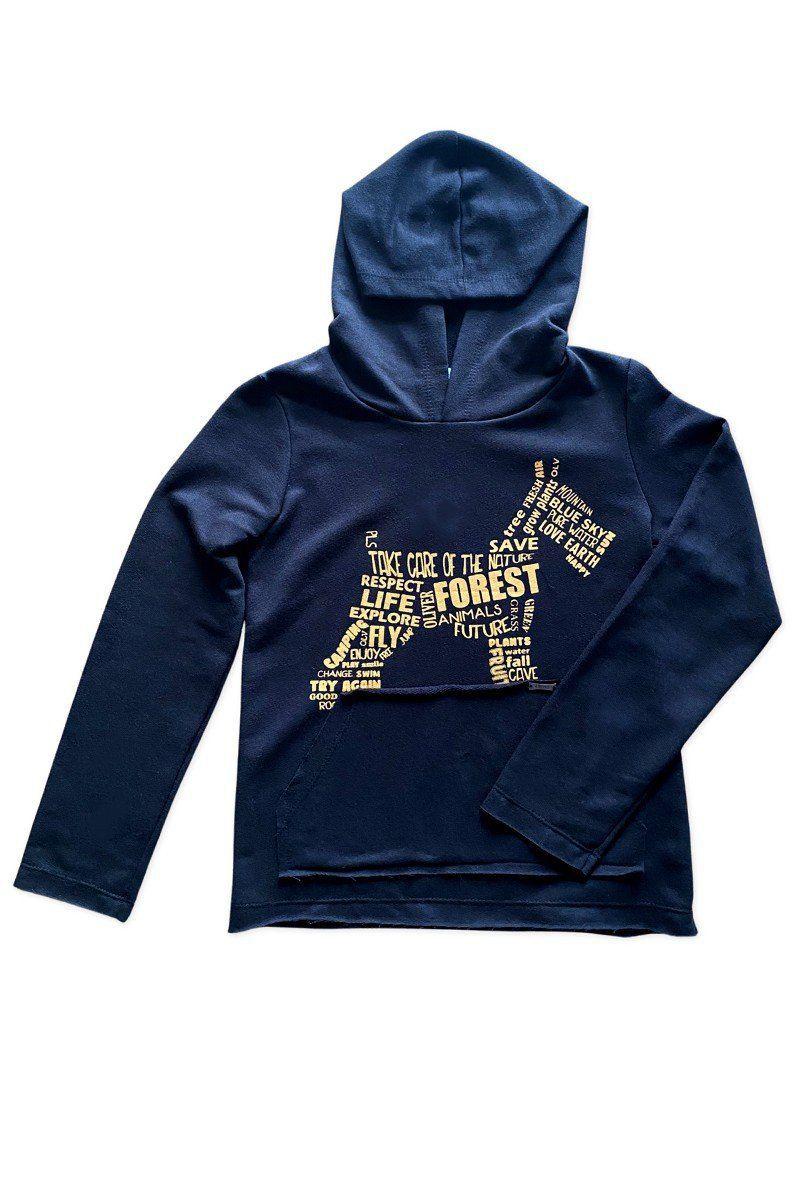 grey champion moletom com capuz junior