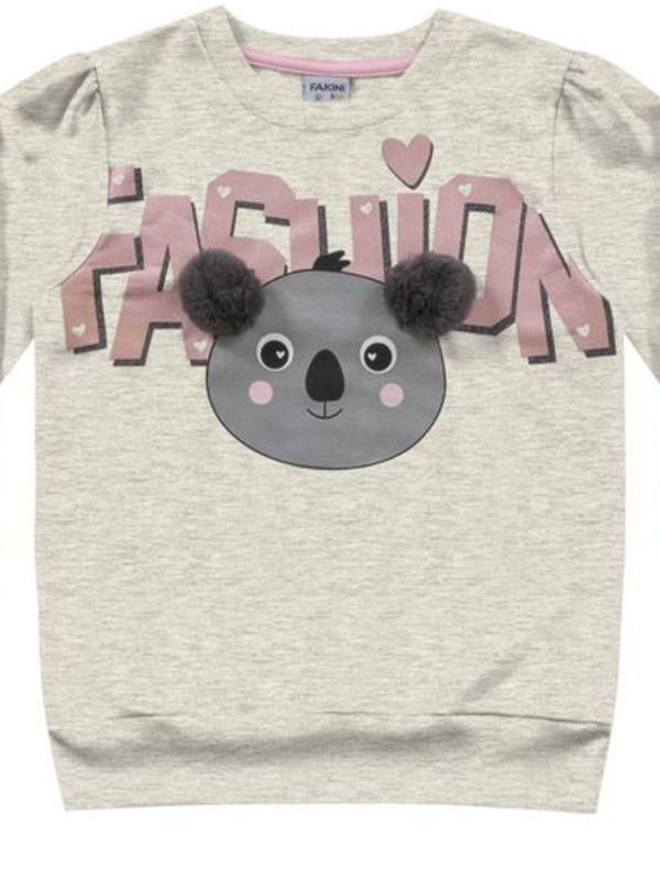 koala moletom com capuz