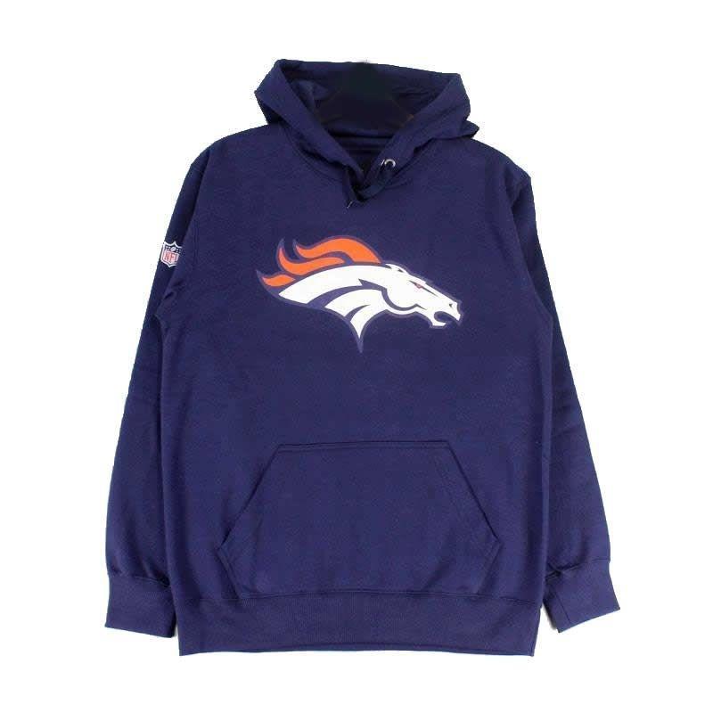 broncos zip up moletom com capuz