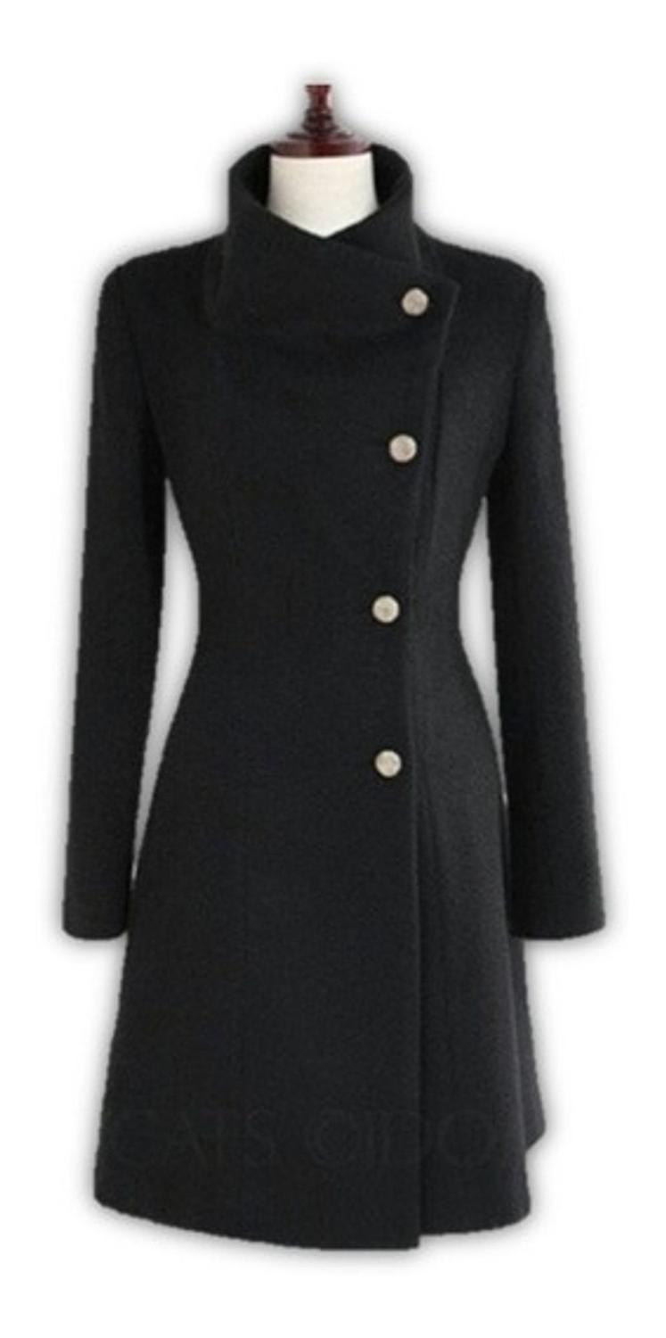 casaco de frio preto