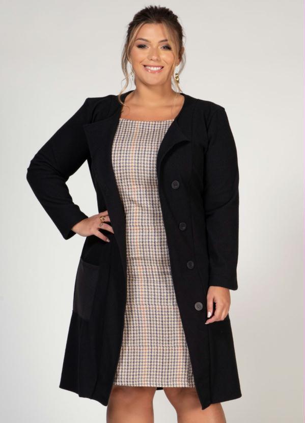 Sobretudo Feminino Longo Plus Size Sobretudo Feminino Longo