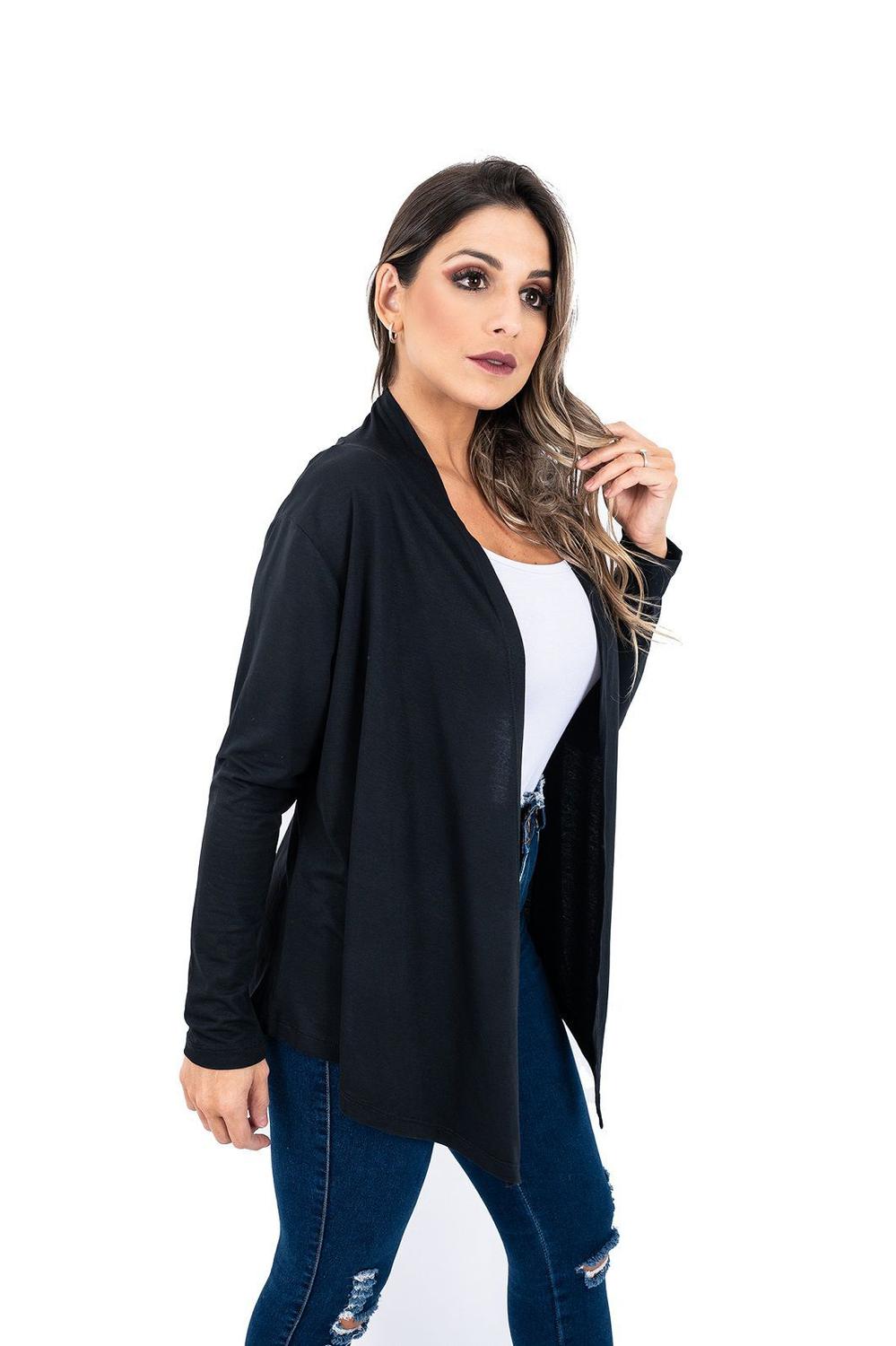 casaquinho basico feminino