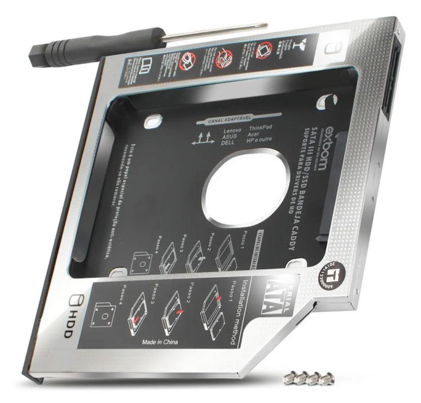 case para ssd notebook dell