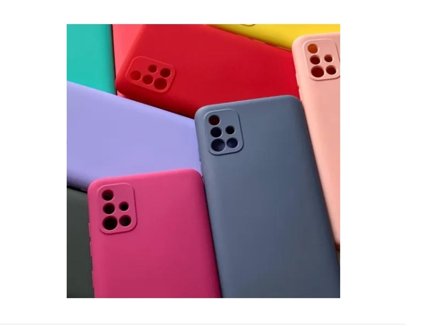 Case Capa Capinha Samsung A71 Aveludada de silicone - LM acessórios -  Capinha de Celular - Magazine Luiza