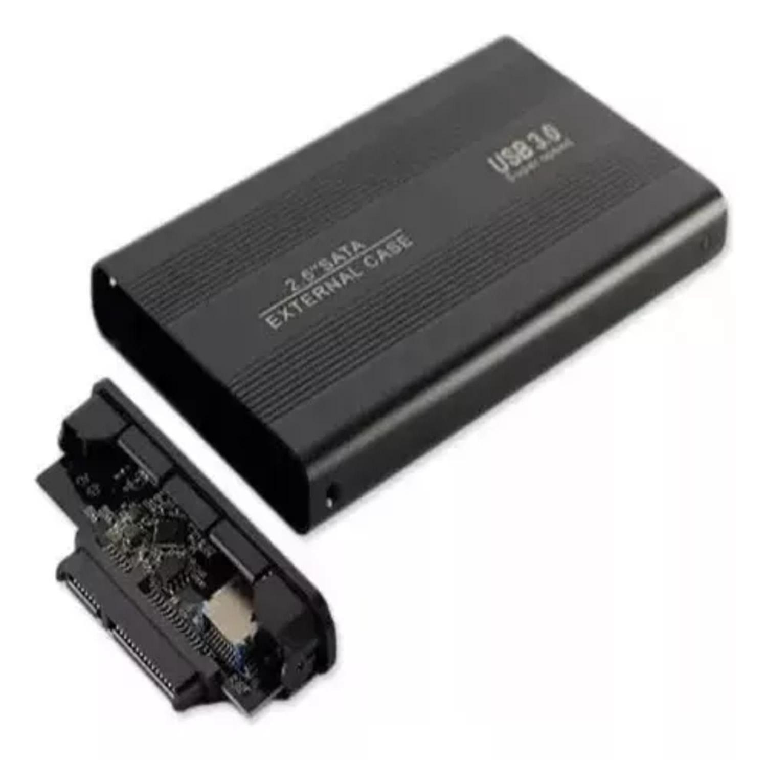 Case Hd Externo Usb 3.0 Sata 2.5 NotebookCompativel com Pc