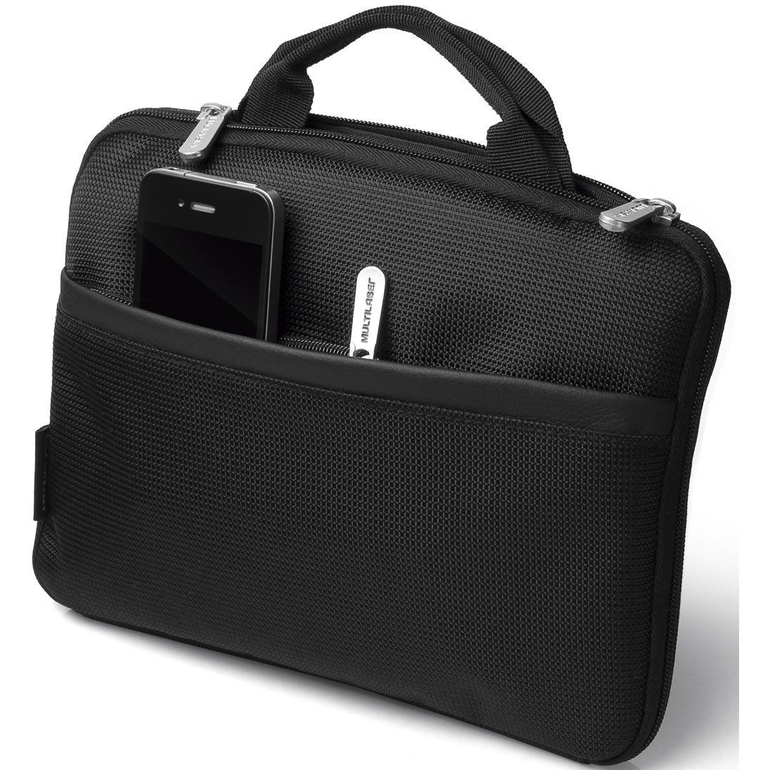 Case notebook multilaser com suporte notebook até 14” bo199 preto