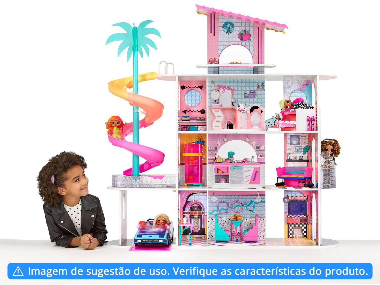 Casinha de Boneca Casa da LOL Surprise OMG House of Surprises 8986 Candide